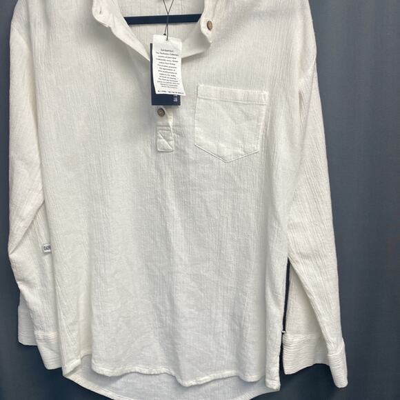 Oak & Acorn Seed Tunic - Selenite size small (b28.15) - Picture 10 of 12